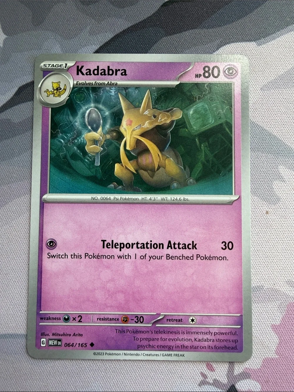 ✨ Magical Pokémon Card Lot | Ralts Kadabra Cutiefly Flittle ✨5/$25✨